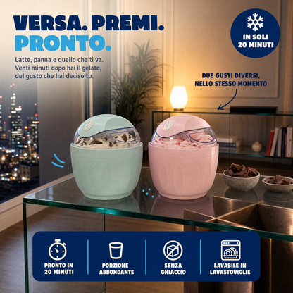 GelatoTurbo™ Mini Macchina Per Gelato